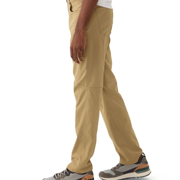 Ocean + Coast 5 Pocket Stretch Pants - 40x32 - Nature Tan - Picture 3 of 10